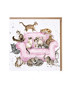 Wrendale Designs "Foraging Foray" Woodland Animal Birthday Card